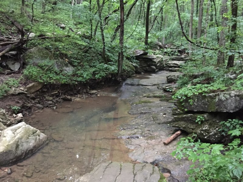 Stream on Natural Well