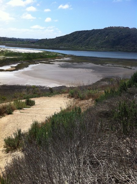 Batiquitos Lagoon looking toward La Costa.