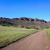 The ridge that separates the park from Santa Rosa.