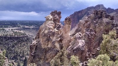 Bet you didn't know that Smith Rock State Park has Hoodoo's