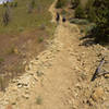 Making the way up Burma Road.