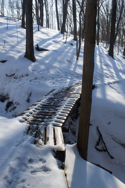 There are even a few well maintained bridges