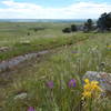 Views east from the Hogback Ridge Trail