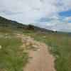 The wide and spacious Foothills North Trail