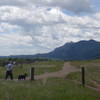 At the junction of Foothills South and Old Kiln Trails