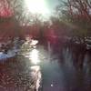 Skippack Creek in winter.