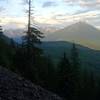 View from the namesake talus field