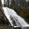 Quick waterfall view just off of Hyalite Creek Trail. Called Grotto Falls (maybe a 0.25 mile hike off the trail, via a small side trail)