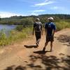 Cruising around Lake Ilsanjo