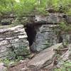 Cave off of the Rock Bluff trail