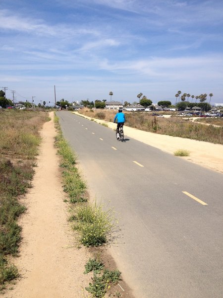 Keep your eyes and ears out for bikers as there are quite a few.