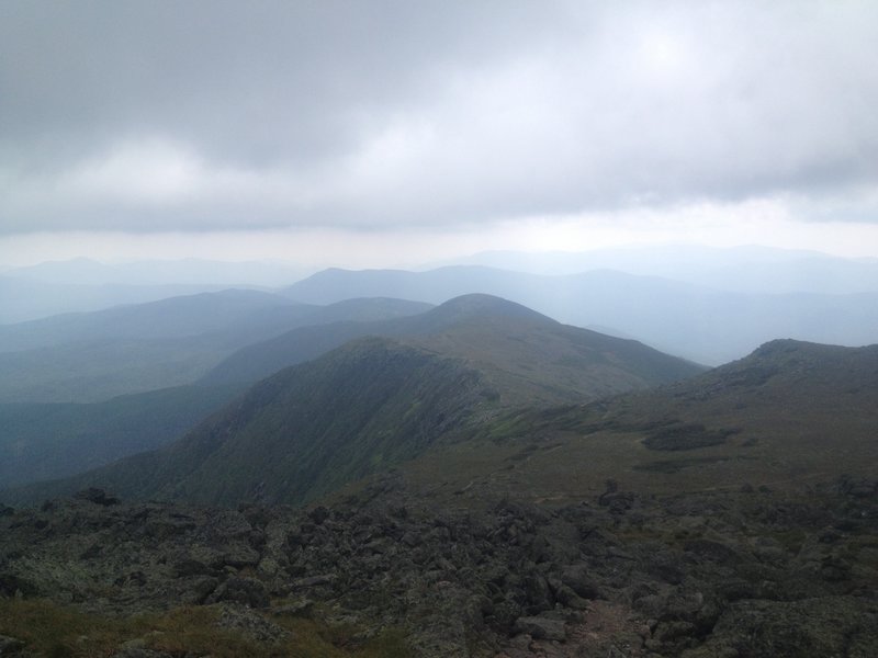 View south from Mt. Monroe.