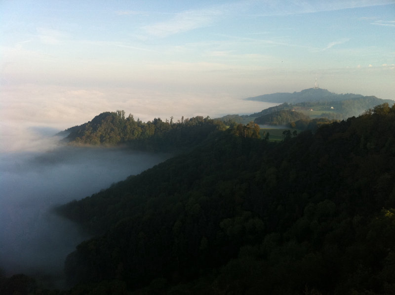 Fog on the Albis