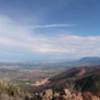 Panorama facing east at the summit.