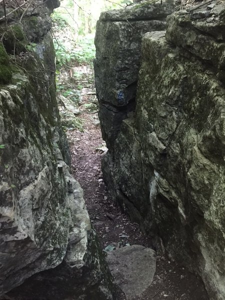 Stone cut on Panther Knob