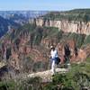 A morning hike on the Uncle Jim trail, at the viewpoint.   (Photo by brewbooks)