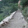 Stepping down the North Kaibab Trail