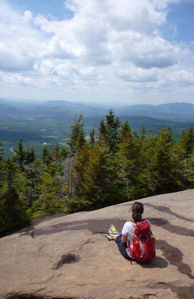 Lookout from the slab clearing