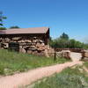 The Halfway House is a stone structure that can be rented out for events