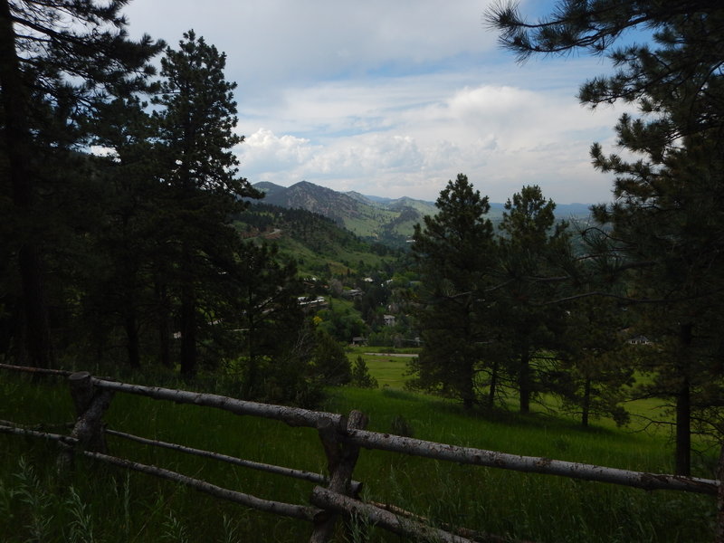 Views north from the Ski Jump Trail