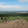 There is a nearly constant stream of people most times of the day on the main Chautauqua Trail