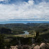 View of Rosemount-Penrose Reservoir from Mt. Rosa