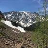 Gore Range approaching Mirror/Cataract Lake