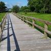 View from east end of the board walk