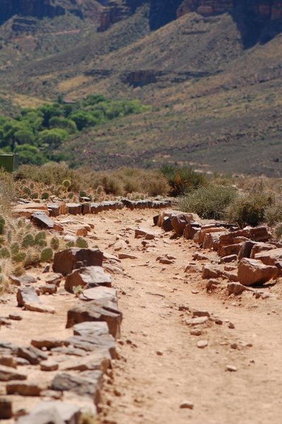 The trail to Plateau Point (photo by Matt Mets)