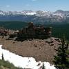 Dramatic scenery up here - Gore Range in the background