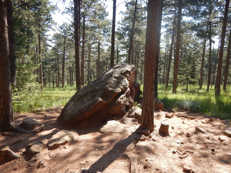 Kinds will enjoy scrambling on the boulders scattered around here