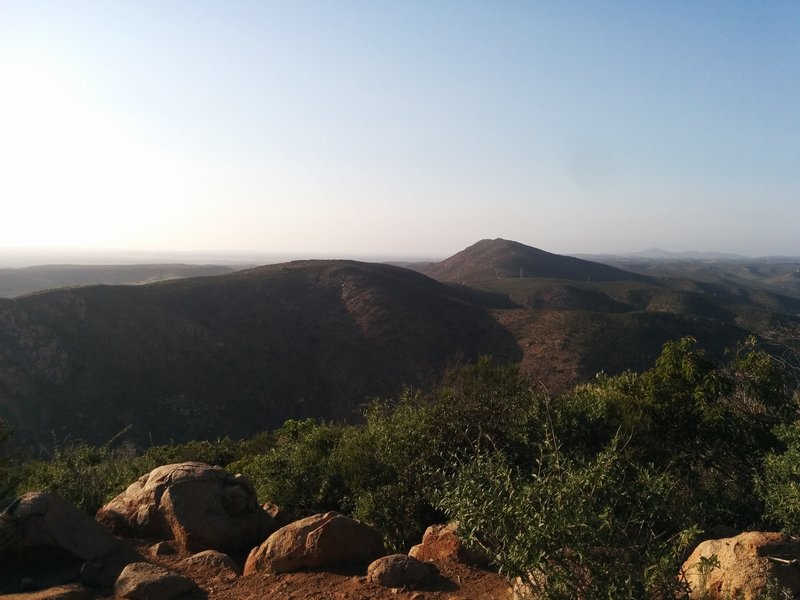 View towards the north from Kwaay Paay Peak.