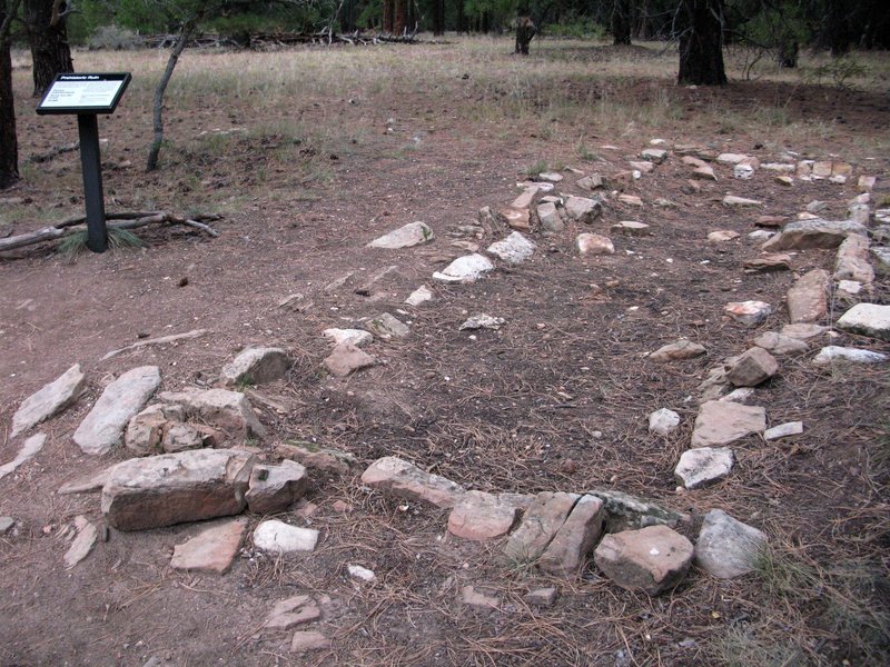 Grand Canyon National Park: North Rim - Transept Ruin