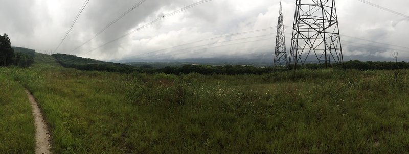 View from atop the Devils Racetrack Trail