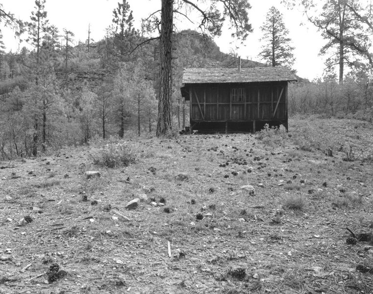 NPS cabin, aka Teddy's Cabin (photo by NPS Probst)