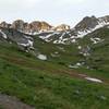 Handies Peak trail in the early morning