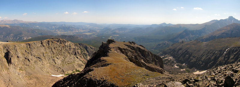 View from Hallett Peak (photo by Miguel Vieira)