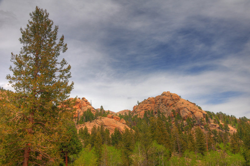 View of Lumpy Ridge