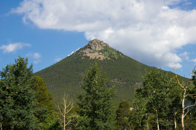 Estes Cone from the Storm Pass Trail (photo by Ben Brockert)