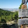 View of Lake Chelan on Eagle Ridge Trail