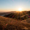 Pacific coast sunset.