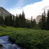 A brook flowing from Lake Isabelle