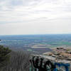 View southwest from High Rock