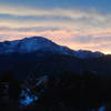 Pikes Peak from the east side of Garden of the Gods