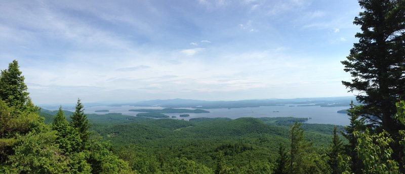 View from Mount Major