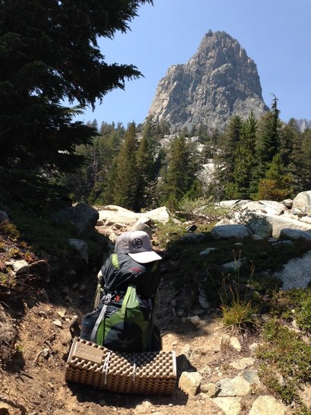 Seeing one of the Minarets up close over the ridge blew my mind. This hike was gorgeous.