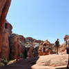 Fiery Furnace:  Climbing up