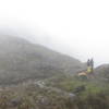 Alto de la Virgen, the highest point in the trail. Countrymen used to put Virgin Mary statues in certain locations of the trail for good blessings.