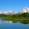 The Cathedral Group from the Oxbow Bend.