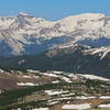 View towards Never Summer Mountains, Rocky Mountain NP